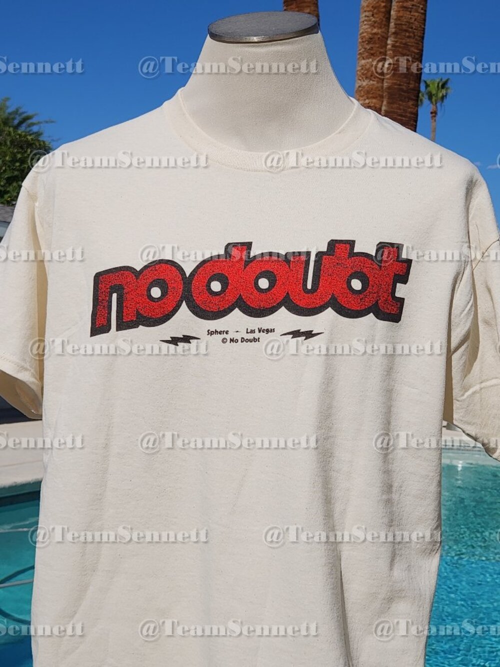 No Doubt Sphere Shirt // Natural Short Sleeve // Las Vegas Residency 2026